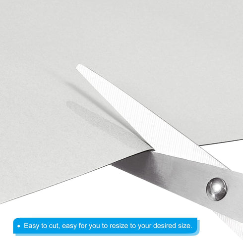 PATIKIL 19.7"x9.8" Magnetic Vent Cover, Floor Wall Air Registers Cover Strong Magnet Vent Blocker for Home RV HVAC Fireplace Furnace, Silver...