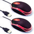 2 Pack Wired Mini Optical Mouse Computer Mouse Ergonomic Mouse with USB Mouse for Laptop PC Desktop mice Compatible with Windows Linux Mac fit for...