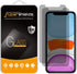 Supershieldz (2 Pack) (Privacy) Anti Spy Screen Protector Designed for iPhone 11 and iPhone XR (6.1 inch) Tempered Glass, Anti Scratch, Bubble Fre...