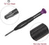 2pcs Precision Torx Screwdriver T8 Star Head Swivel Lid Non-slip Plastic Handle for Phone Watch Eyeglasses Electronics Repair...