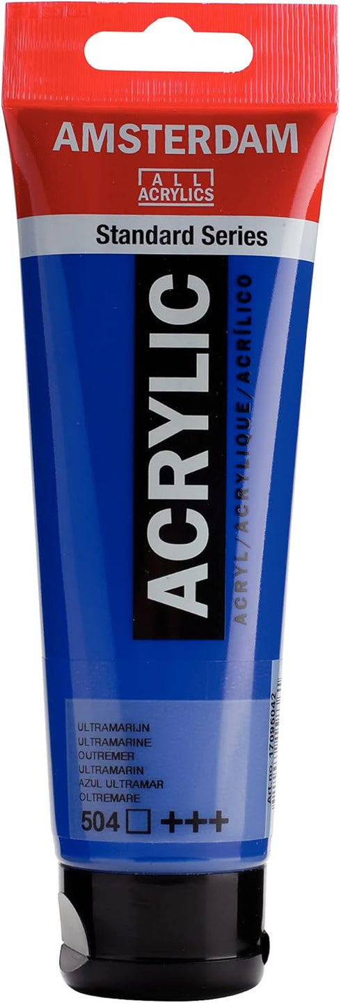 Amsterdam Standard Series Acrylic Tube 120 ml Ultramarine 504 (17095042)...