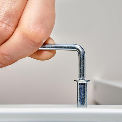 4pcs Tamper Proof Torx Star Key Bit Wrench T15 3.82" Long Arm L Shape 6 Point Wrenches Carbon Steel Repair Tool for Car Bike Motorcycle Repair, Si...