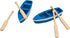 AUEAR, Set of 2 Lovely Rowboat Mini Blue Wood Boat Little Resin Boat for Fairy Garden Home Decoration...