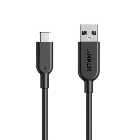Anker Powerline II USB-C to USB 3.1 Cable 3 feet Male Black—USB Cables (3 feet, USB C, USB A, 3.1 (3.1 Gen 2), 10000 Mbps, Black)......