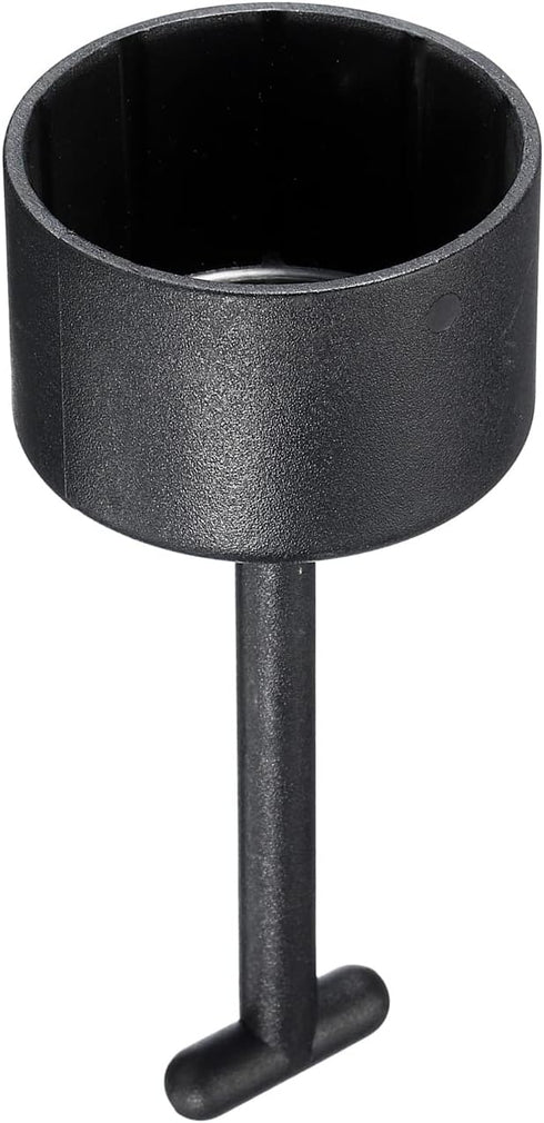 PATIKIL E27 Lamp Shade Socket Ring Removal Tool, 1 Pack Medium Base Threaded Shade Holder Rings Replacement Tool 10 Teeth...