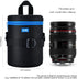 JJC Deluxe Lens Case Pouch Bag for Canon EF 24-70mm f2.8L/EF 50mm f1.2L/EF 85mm f1.2L II, RF 85mm f2, Tamron SP 70-300mm f4-5.6, Sigma APO DG 70-3...