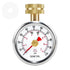 0-100 psi Water Pressure Gauge Test with Lazy Hand, Lead-Free, 2-1/2" Dial Size, 3/4" Female Garden Hose Thread, IP67 Waterproof, Stainless Steel ...
