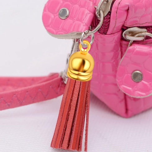 Aylifu 50pcs Golden Plated Glue-in Barrel End Caps Tassel End Caps Clasps Connectors Leather Cord Findings Kit for DIY Art Tassel Necklace Jewelry...