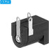 PATIKIL 5.5x2.1mm DC Power Connector, 5 Pack 3 Pin PCB Mounting Female Plug Jack...