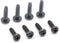 ReplacementScrews 2 Sets of Metric Screws (Model RS-198452) Pan Head - Philips Drive - Black Plated (Pack of 8)...