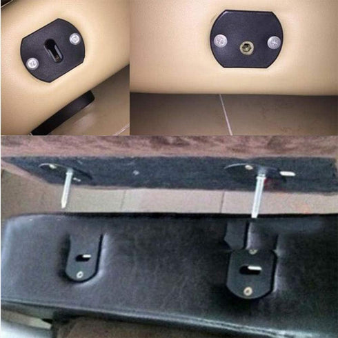 E-Outstanding Pin Style Sofa Connector 4 Sets Black Sofa Couch Sectional Furniture Hardware Accessories...