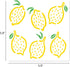 Lemon Stencils, 5 Pcs Summer Painting Stencils for Farmhouse Wood Signs Welcome Lemon Reusable Mylar Template for Pillows Wall Scrapbook Card Maki...