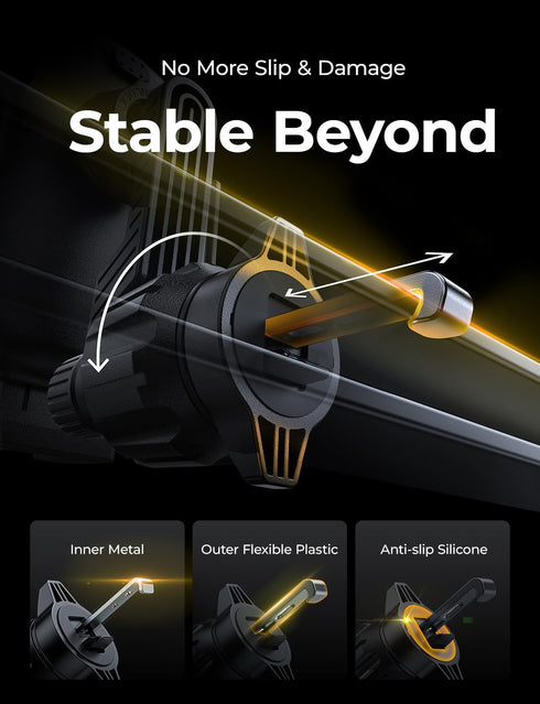 LISEN Car Phone Holder Vent, Phone Mount for Car Vent Universal Phone Holders for Your Car Hands Free Air Vent Cell Phone Car Mount Fits All Phone...