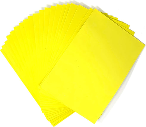 Allgala 20-Value-Pack EVA Foam Paper 8x12 Inch Sheets-Yellow-CF85301...