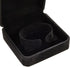 Juvale Small Velvet Jewelry Gift Box for Women, Bracelets, Rings, Earrings, Necklace (Black, 3.5 x 3.5 x 1.9 In)...