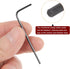 50pcs Hex Key Wrench 1.5mm Metric CR-V L Shaped Hexagon Head Repairing Tool...