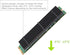 2 Pack M.2 NVMe Aluminum Heatsinks Cooler with Nano Silicone Thermal Pad...