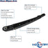 Rear Wiper Arm Blade Set for Ford Escape Flex 2008-2019, for Mazda Tribute 2008-2011, for Mercury Mariner 2008-2012, for Lincoln MKT 2010-2019 Rea...