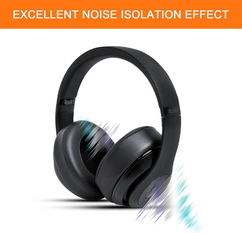 GVOEARS Replacement Ear Pads for Beats Studio 3, Earpad Cushions for Beats Studio 2 3 Wired & Wireless Over Ear Headphones with Memory Foam Strong...