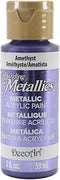 DecoArt DA321-3 Dazzling Metallics Paint, 2-Ounce, Amethyst...
