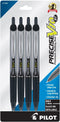 PILOT Precise V10 RT Refillable & Retractable Rolling Ball Pens, Bold Point, Black Ink, 4-Pack...