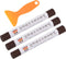 HARFINGTON Wax Filler Stick, 3pcs Wooden Repair Wood Wax Fill Sticks with Spatula Crayon Markers Furniture Touch Up Kit for Remover Scratches Scuf...