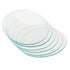 PATIKIL 90 mm Diameter Watch Glass, 6 Packs Beaker Cover Smooth Edges Chamfered Arc for Laboratory, Transparent...