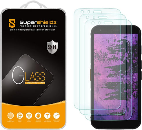 Supershieldz (3 Pack) Designed for CAT S62 and S62 Pro Tempered Glass Screen Protector, Anti Scratch, Bubble Free...