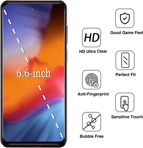 HPTech (2 Pack) Privacy Screen Protector for Motorola Moto G Stylus 5G 2023 Anti Spy Tempered Glass, Bubble Free, Case Friendly...