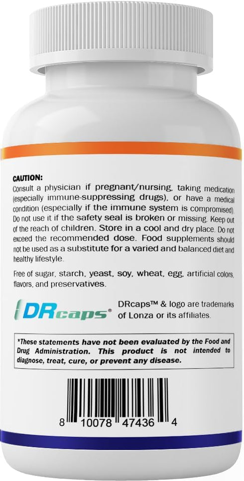 Vitamatic Saccharomyces Boulardii Probiotic 10B per Serving + Yeast Extract (MOS Yeast Fraction) 300 mg - 60 DR Capsules - Made in The USA...