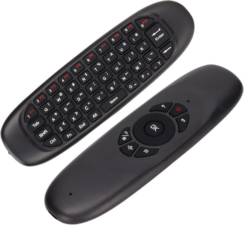 Air Mouse, 2.4GHz Keyboard with USB Receiver and Cable, Universal TV Remote Air Mouse Remote for PC TV, Plug and Play...
