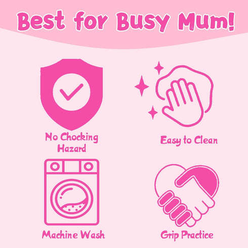 Babygoal Pacifier Clips, 6 Pack Pacifier Holder for Boys and Girls Fits Most Pacifier Styles &Teething Toys and Baby Gifts, 6MP16-B...