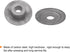 2pcs Bench Grinder Arbor Washer Flange 1.26" OD x 0.63" ID Carbon Steel Tool Parts for Bench Grinder Polisher...