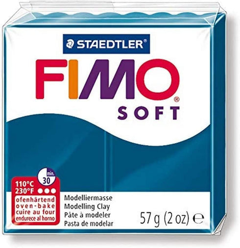 FIMO Soft & Effect Polymer Oven Modelling Clay - 57g - Set of 4 - The Snow & Ice Collection...