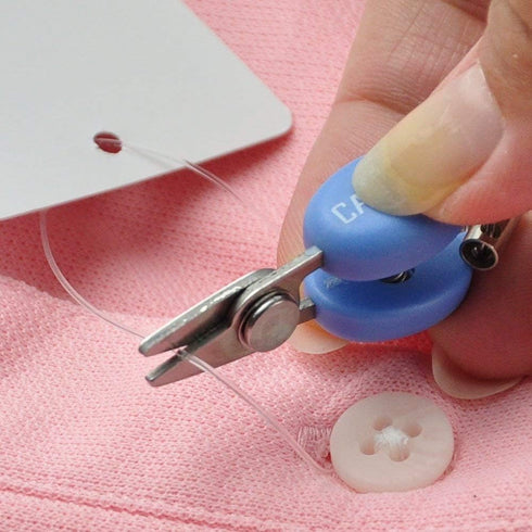 CANARY Tiny Scissors with Cover 1.3" TSA Approved Mini Scissors for Travel, Sewing, Keychain, Japanese Stainless Steel Blade, Made in JAPAN, Pink...