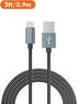 CableCreation Micro USB Cable 3FT Grey, Micro USB to USB Cable Triple Shielded Fast Charger Cable Compatible with PS5/PS4, Raspberry Pi Zero, Chro...