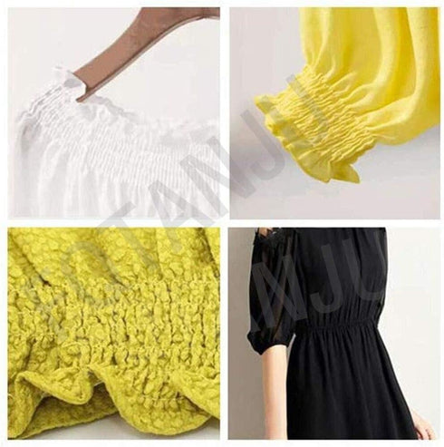 FQTANJU 12 Pcs Round Shirring Elastic Craft cord......