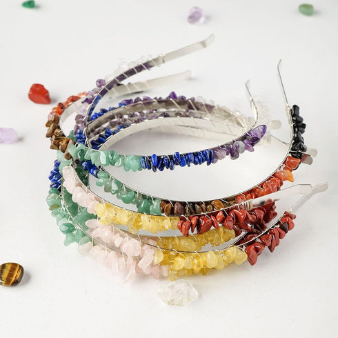 600Pcs 3 Strands 5-8mm Bulk Natural Chip Stone Bead Crystals and Healing Stones Bracelet Charms Jewelry Making Kit Jewelry Making Supplies for Mon...