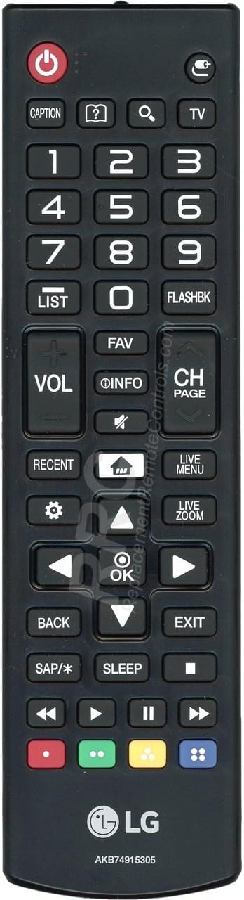 LG AKB74915305 TV Remote Control for 43UH6030 43UH6100 43UH6500 49UH6030 49UH6090 49UH6100 49UH6500 50UH5500 50UH5530 55UH6030 55UH6090 55UH6150 5...