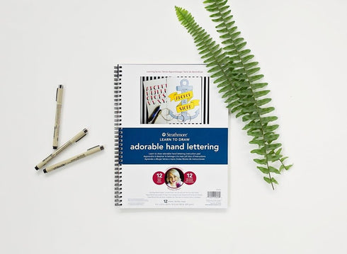 Strathmore (25-653-1 200 Learning Series Adorable Hand Lettering Pad, 28 Sheets...
