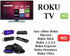 Universal Remote Compatible with Element ROKU TV with Netflix Hulu Vudu Sling...