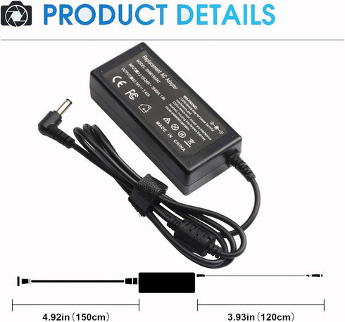 19V Charger for JBL Xtreme, Xtreme 2, Xtreme Portable, Extreme, Extreme 2, JBL Boombox 1 2 Wireless Bluetooth Boost TV Speaker Charger Power Cord...