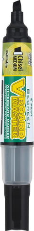 PILOT V Board Master BeGreen Refillable White Board Markers, Chisel Tip, Black Ink, 12 Count...