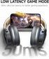 Picun B8 Bluetooth Headphones, 120H Playtime Headphones Wireless Bluetooth with 3 EQ Modes, Low Latency, Hands-Free Calls, Over Ear Headphones for...