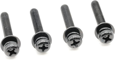ReplacementScrews 1 Set of Metric Screws (Model RS-198456) Pan Head - Philips Drive - Black Plated (Pack of 4)...