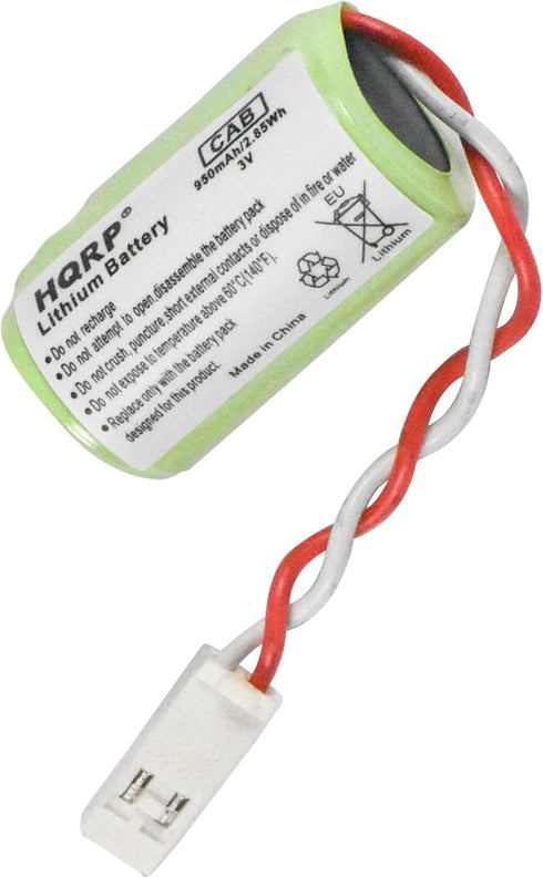 HQRP 3V Battery Compatible with Siemens 575332 575332-TA 143467 146881 6ES5980-0MB11 6ES7-9711AA00-0AA0 6FC5247-0AA18-0AA0 Simotion 810D 810DE 840...