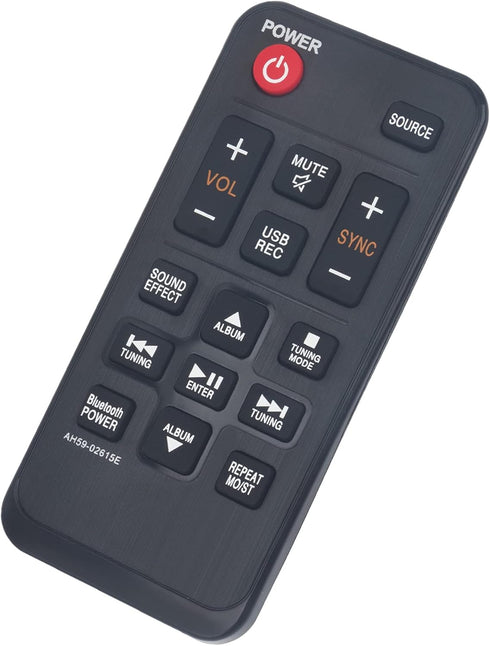 AH59-02615E Replaced Remote fit for Samsung Sound Tower TW-J5500 TW-J5500/ZA TWJ5500 TW-J5500/ZX TWJ5500/ZA TWJ5500/ZX...