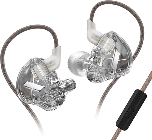 KZ EDX 1DD inears Earphone HiFi IEM Headphones, Wired in-Ear KZ Earbuds with New Upgraded 10mm Dynamic Driver, Removable Tangle-Free Cable for Gam...