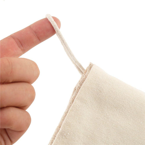 DECORA Natural Jute Burlap Christmas Stocking Fireplace Hanging for Gifts Goodies Handmade Projects Set of 6...