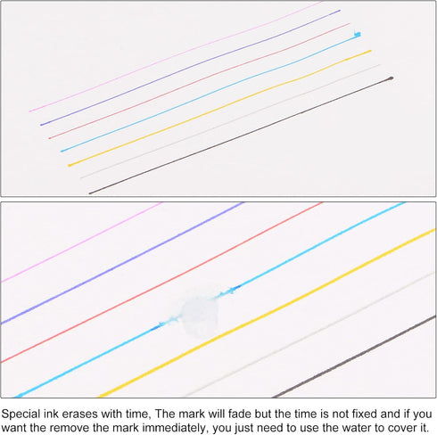 Auto Disappearing Ink Pen Refills 100pcs 0.7mm Fabric Marker Pen Refill Magic Disappearing Ink Patchwork Marking Pens for Tailors Quilting Sewing ...